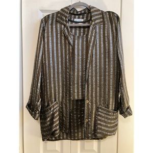 Vintage Electric Blue brand 2 piece set